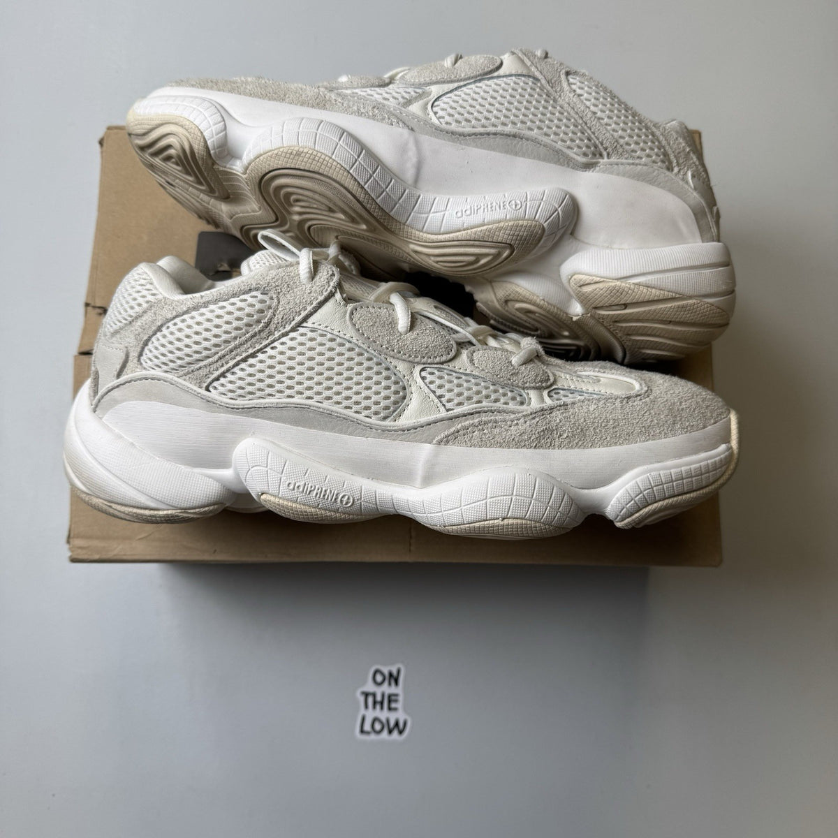 adidas Yeezy 500 Bone White Mens Shoes | ID5114 | Size 10.5 mens US