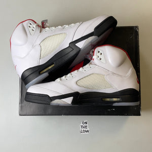 Air Jordan 5 Retro Fire Red Silver Tongue (2020) | DA1911-102 | Size 13 Men's US