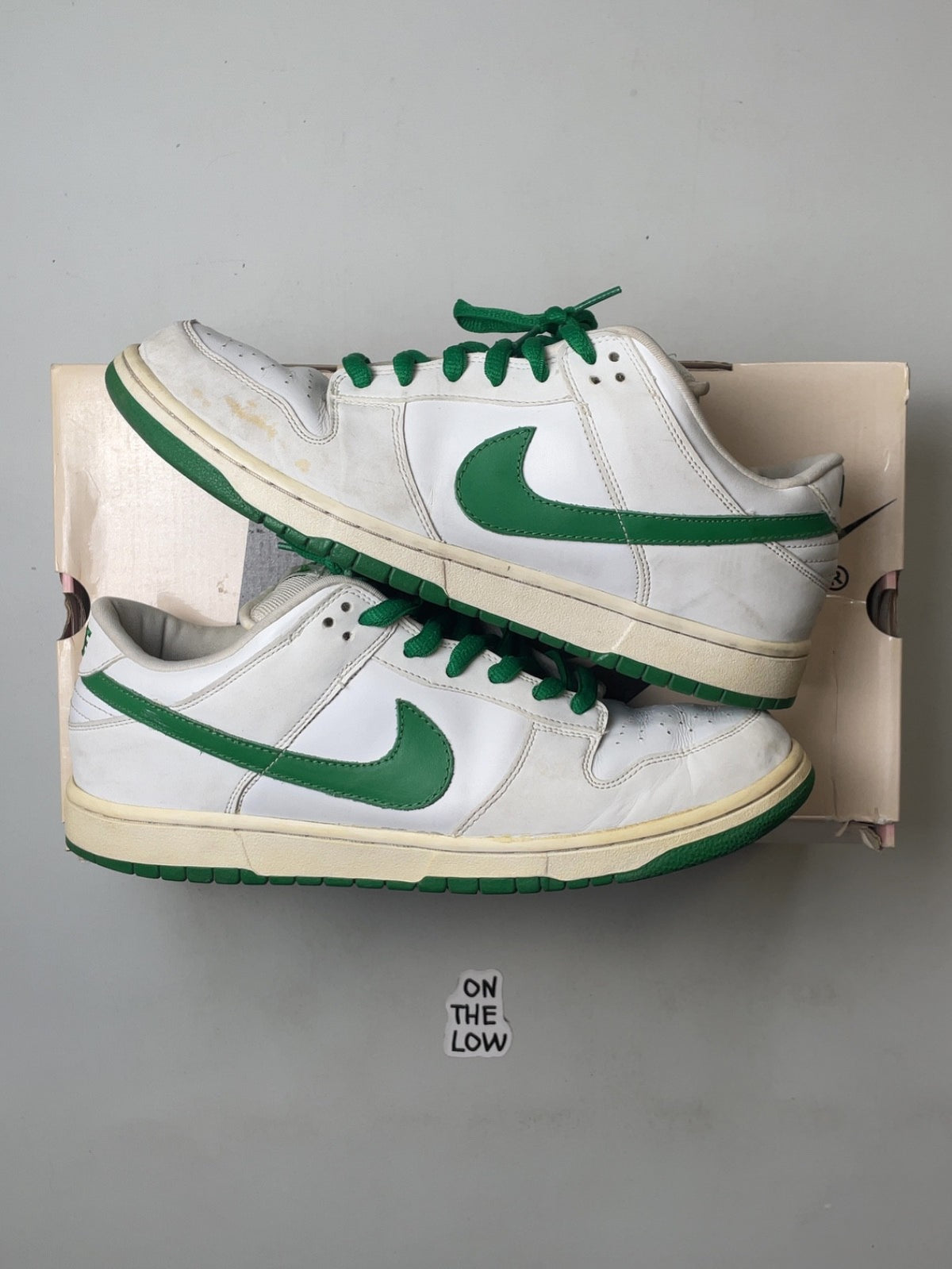 Nike Dunk Low Pro SB White Classic Green | 304292-133 | Size 12 Men's US