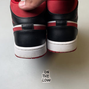 Air Jordan 1 Mid Gym Red Black White | 554724-122 | Size 10.5 Men's US
