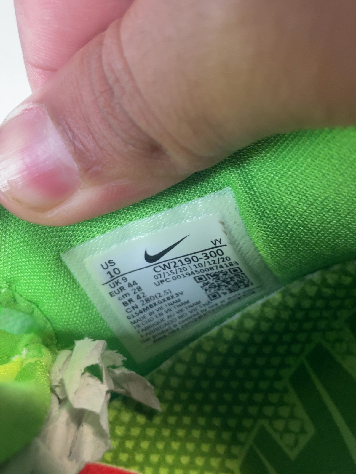 Nike Kobe 6 Protro Grinch (2020) | CW2190-300 | Size 10 Men's US