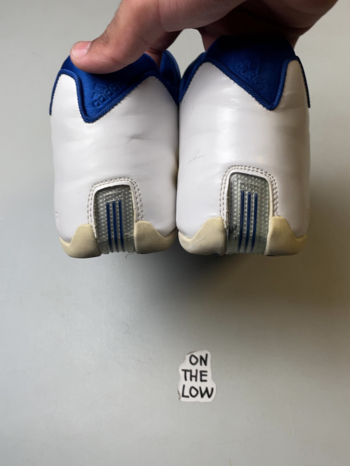 Adidas T-Mac 3 White Blue | D73899 | Size 10 Men's US