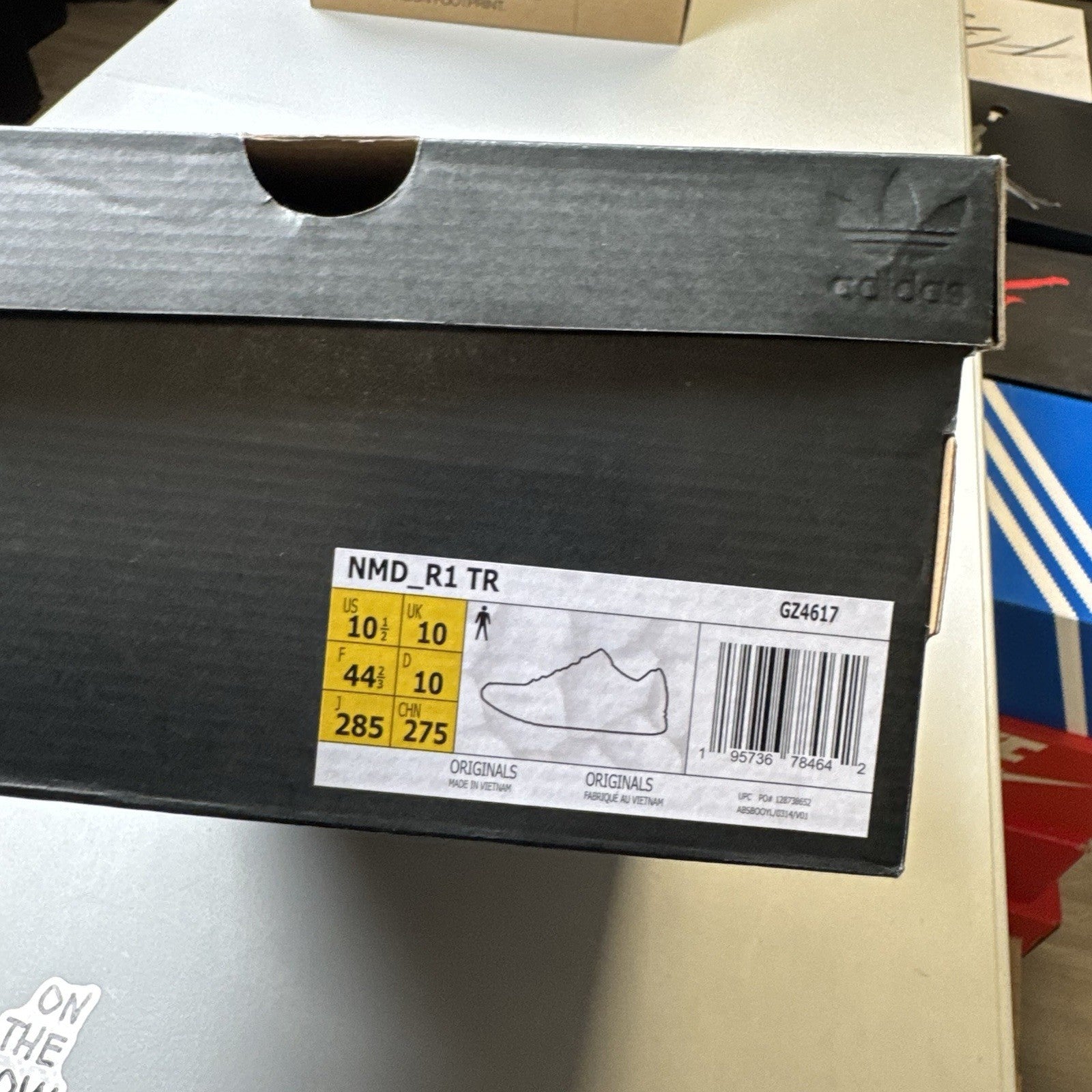 Adidas NMD R1 Trail Hiking/Running Shoes Grey/Blue Shoes | NEW | Size 11 Mens