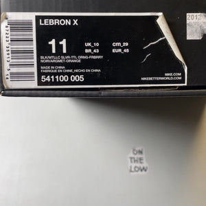 Nike LeBron 10 Floridian | 541100-005 | Size 11 Men's US