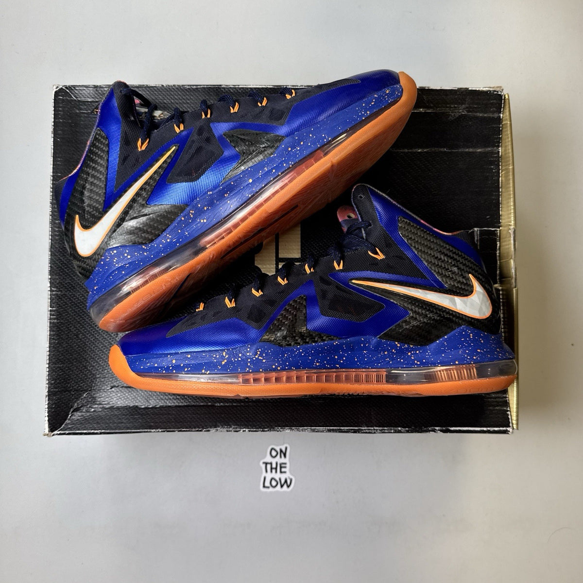 Nike LeBron X Elite Superhero | 579827-400 | Size 10.5 Mens