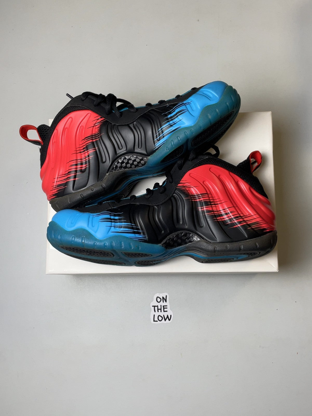 Nike Air Foamposite Pro Spider-Man | 616750-400 | size 10 mens US