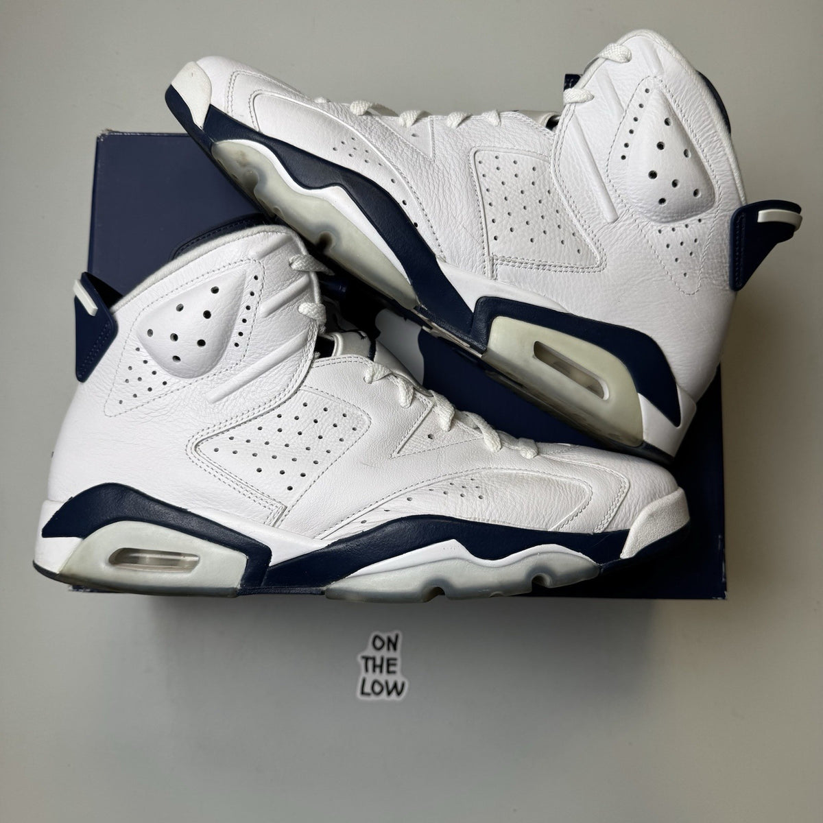 Jordan 6 Retro Midnight Navy 2022 CT8529-141 Men’s Size 13 Shoes
