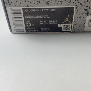 Air Jordan 4 Retro What The (GS) | 408452-146 | Size 5Y / 6.5W