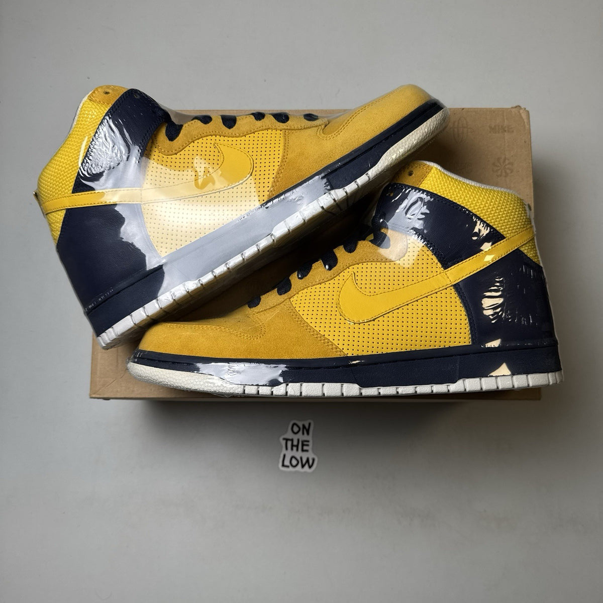 Nike Dunk High Golden State Warriors | 317982-771 | NEW | Size 9.5 mens
