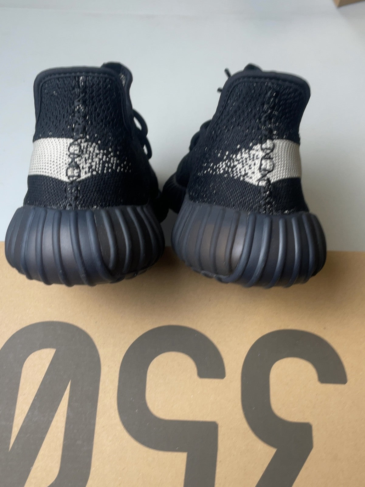 Adidas Yeezy Boost 350 V2 Core Black White | BY1604 | Size 10.5 Men's US