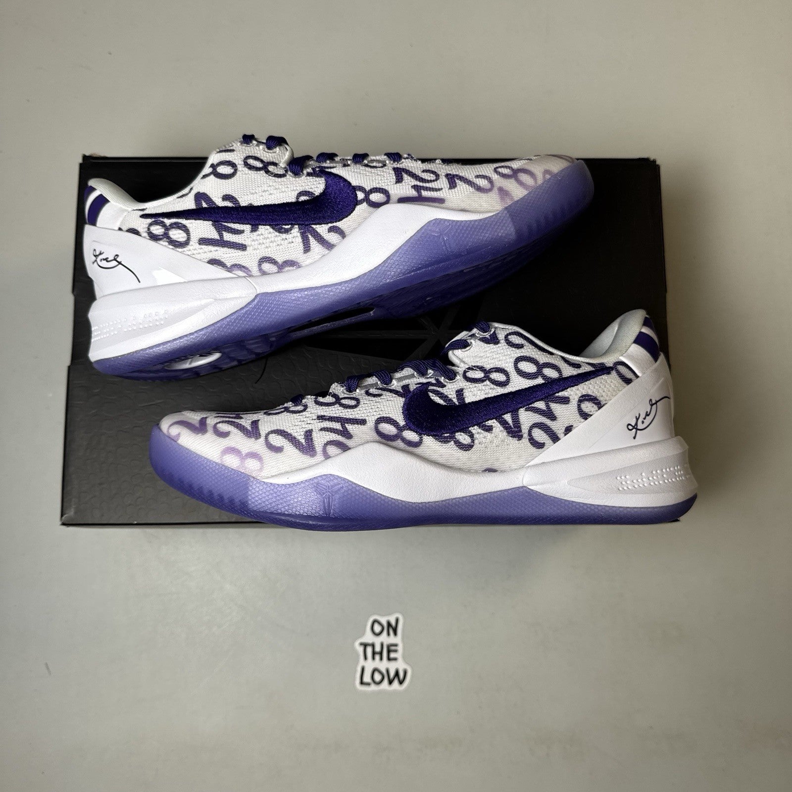 Nike Kobe 8 Protro Court Purple | F03549-100 | NEW | Size 5.5 Mens / 7W