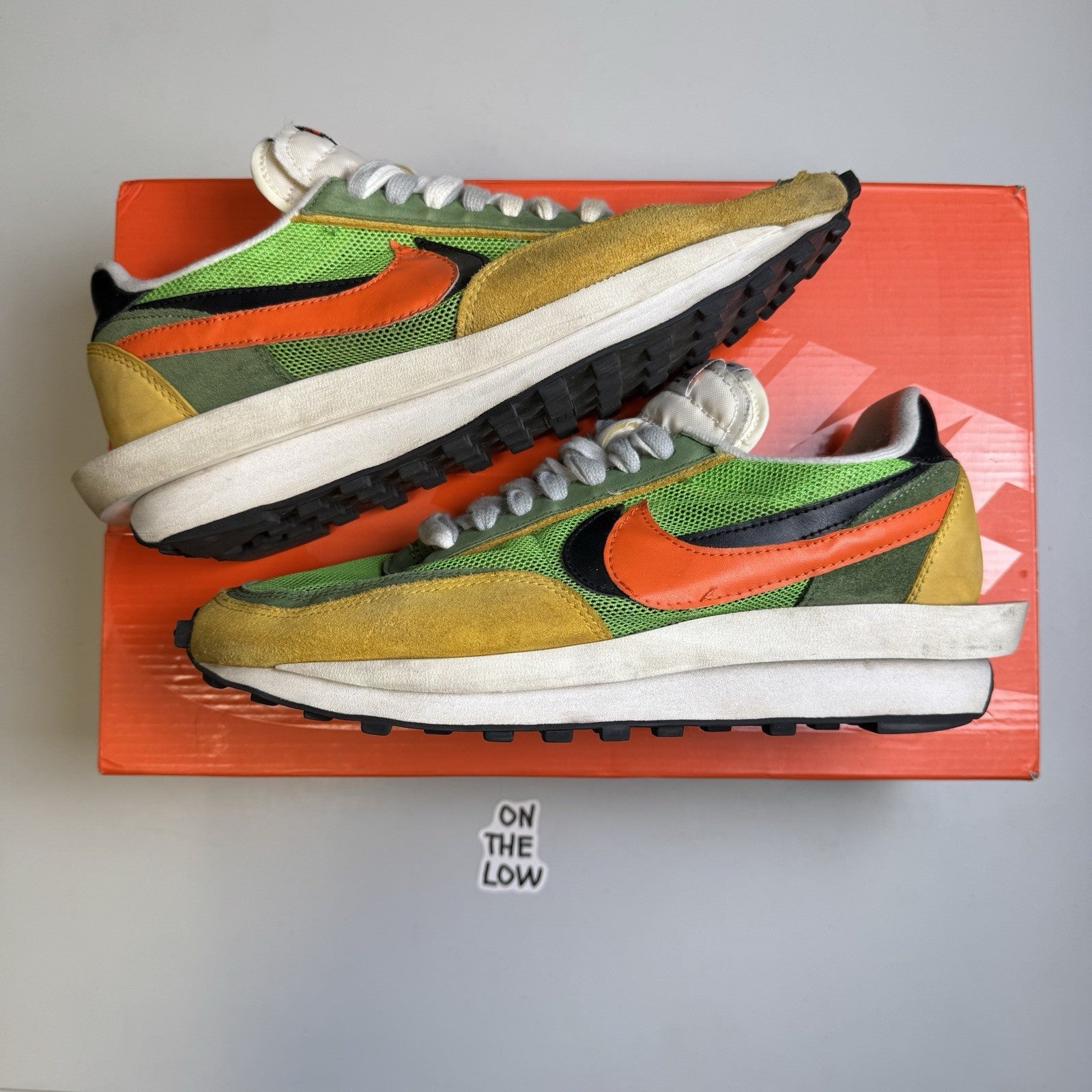 Nike LD Waffle Sacai Green Gusto 2019 | Size 9.5 Mens | BV0073-300 | SHIPS FAST!