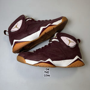 Air Jordan 7 Retro Cigar 2015 Maroon Burgundy Gum | 725093-630 | Size 12 Men’s