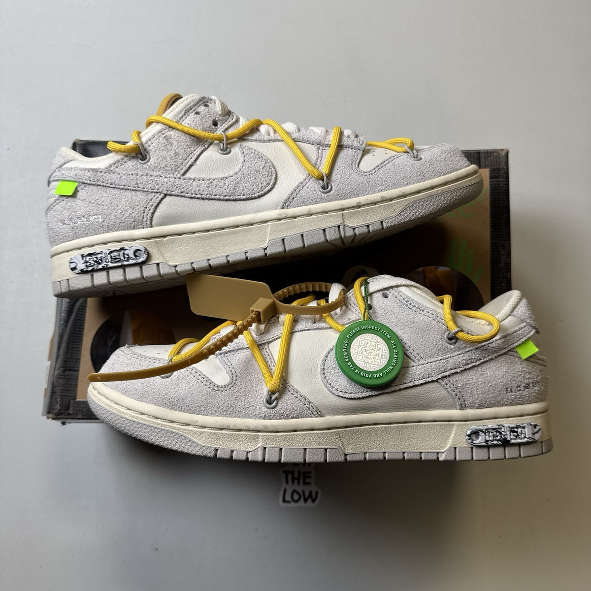 Nike Dunk Low Off-White Lot 39 / 50 | DJ0950-109 | BRAND NEW | Size 9 Mens