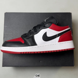 Air Jordan 1 Low Bred Toe (GS) | 553560-612 | Size 5 Y *READ DESC*