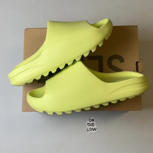 Adidas Yeezy Slide Glow Green (2022/2023 Restock) | HQ6447 | Size 11 Men's US