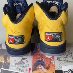 Air Jordan 5 Retro Inspire Michigan | CQ9541-704 | Size 10.5 Men’s US