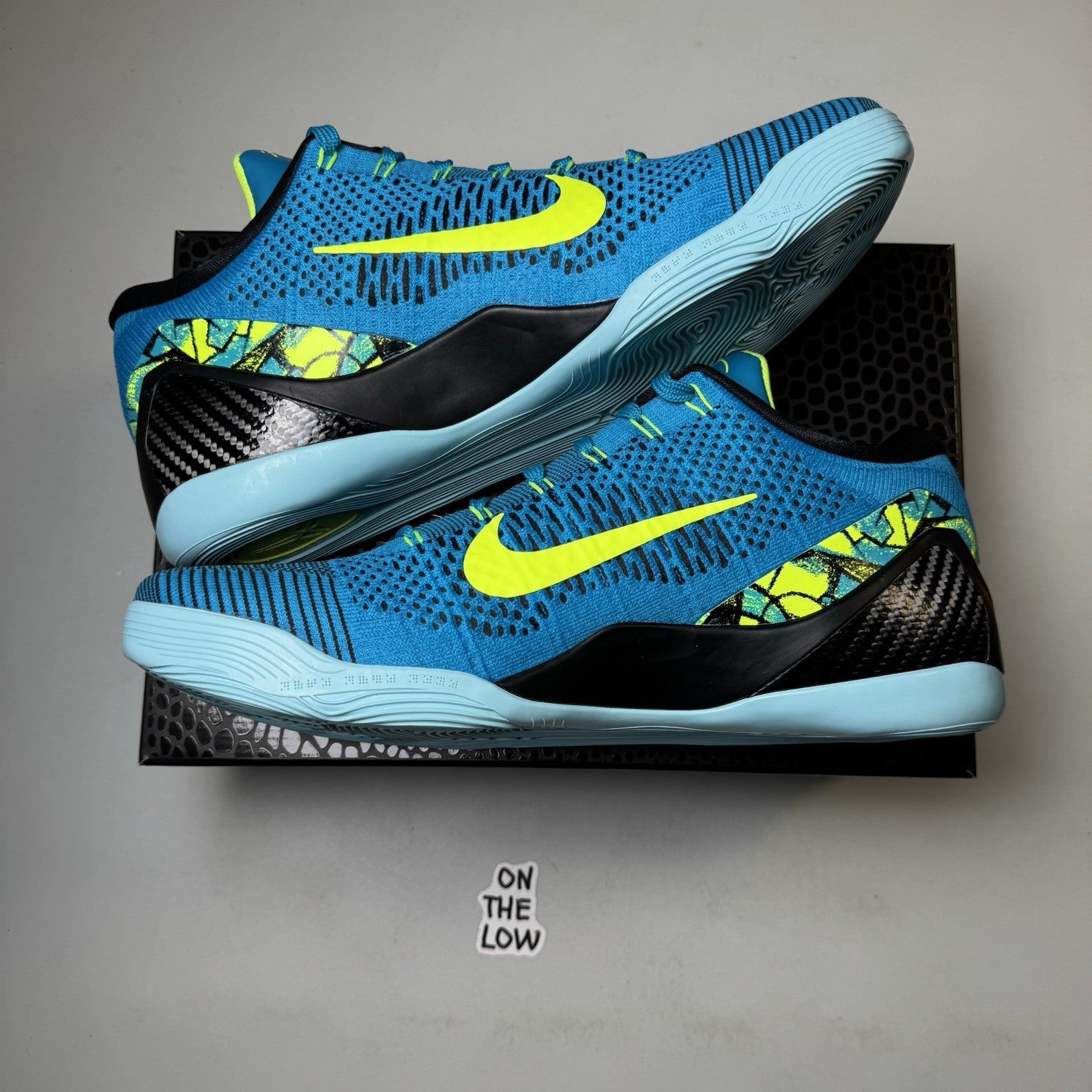 Men’s Kobe 9 Elite Low Protro Perspective |  IO3673-400 | Size 14