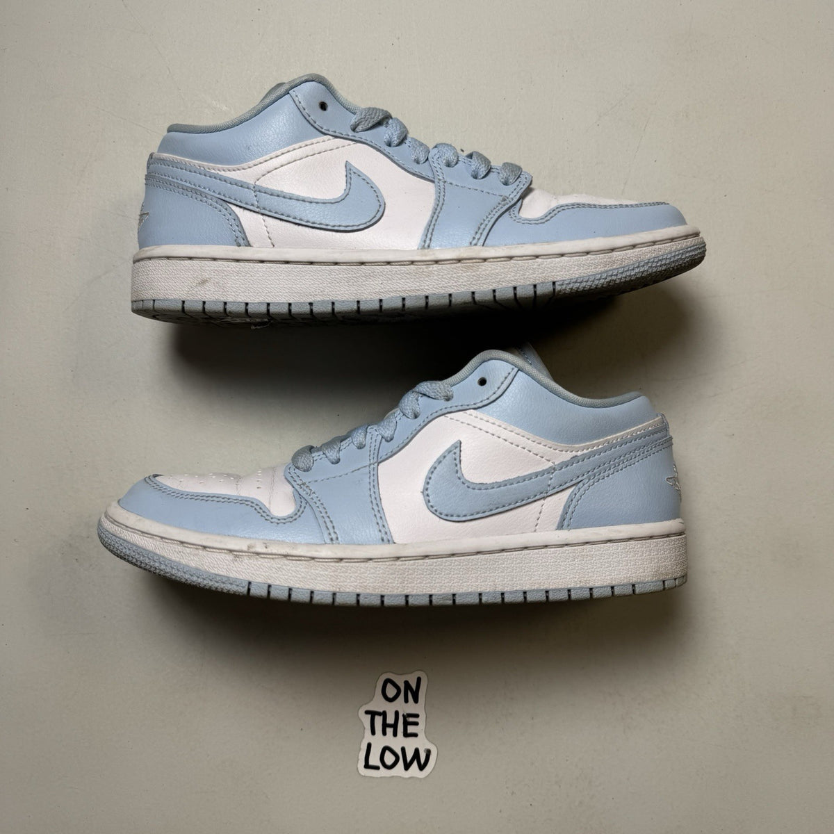 Jordan 1 Low White Ice Blue | DC0774-141 | Size 6W/4.5M