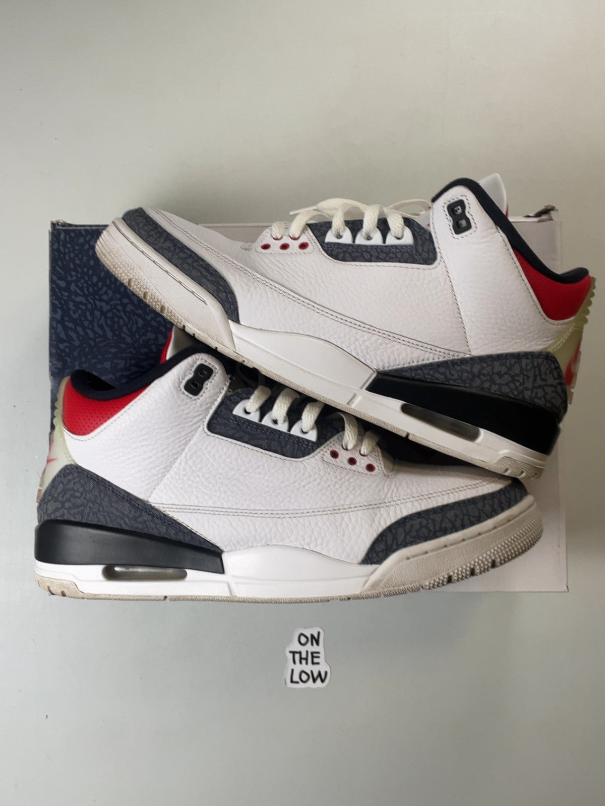Air Jordan 3 Retro SE Fire Red Denim (2020) | CZ6431-100 | Size 12 Men's US