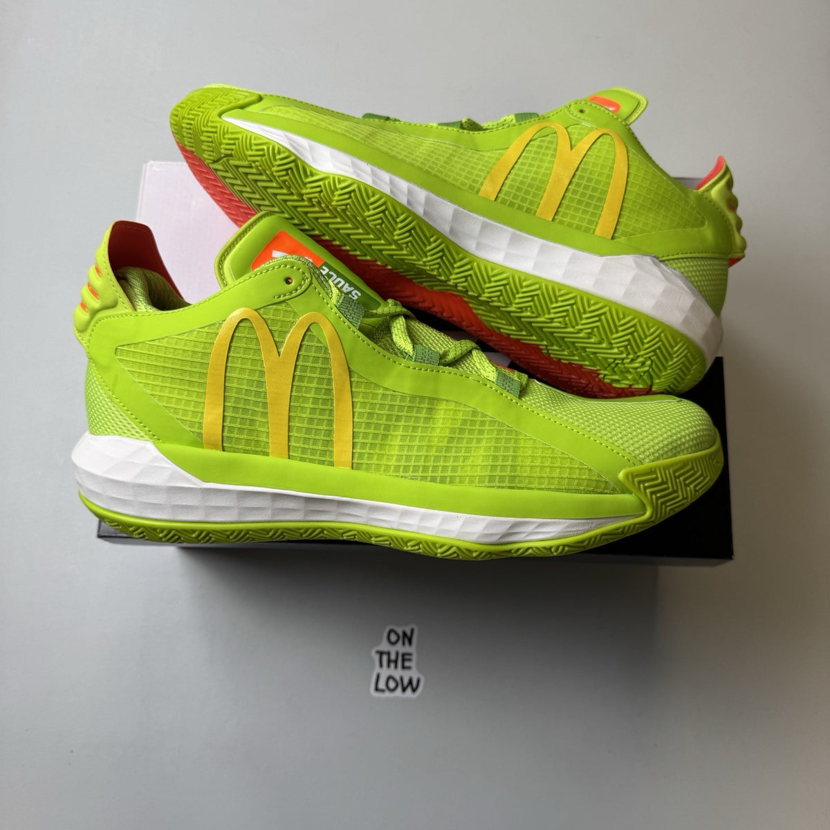 Adidas Dame 6 McDonald’s Dame Sauce | NEW | FX3334 | Size 10.5 Mens US