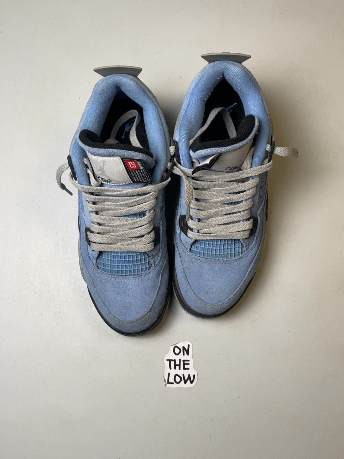 Ai Jordan 4 Retro University Blue (GS) | 408452-400 | Size 7Y / 8.5W