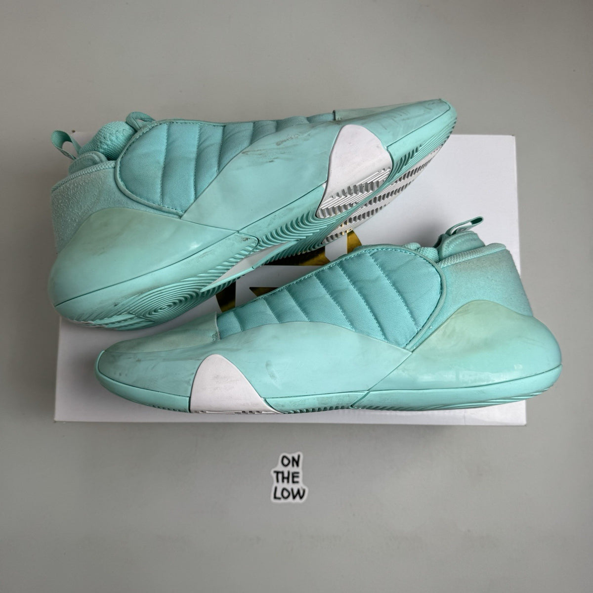 adidas Harden Vol. 7  Flash Aqua Turquoise | IF5617 | size 10 Mens