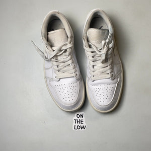 Air Jordan 1 Low Triple White | 553558-130 | size 7W