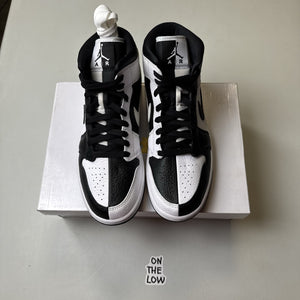Jordan 1 Mid Split Black White (W) | DR0501-101 | NEW | size 9.5W / 8 Mens