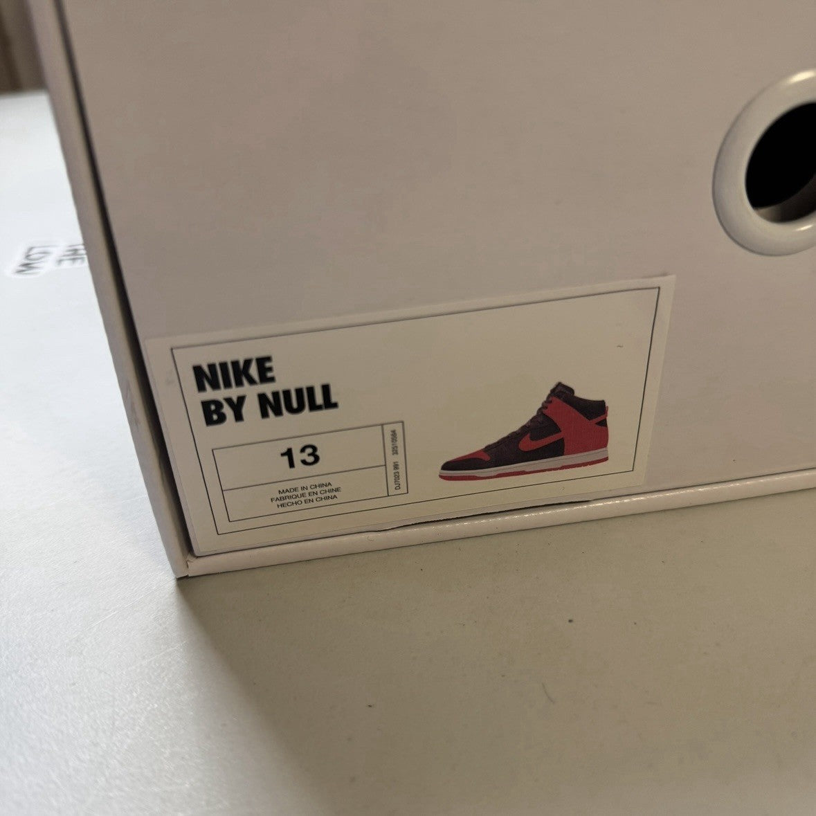 Nike Dunk High Bred Nike By You | DJ7023-991 | NEW | Size 13 mens