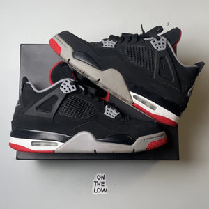 Air Jordan 4 Retro Bred (2019) | 308497-060 | Size 10 Men's US
