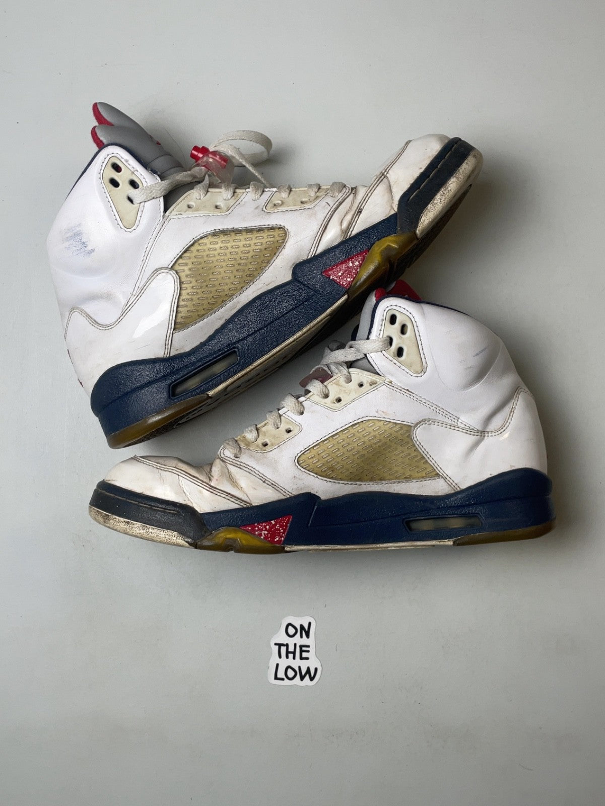Jordan 5 Retro Independence Day White Varsity | 136027-103 | Size 10 Men's US