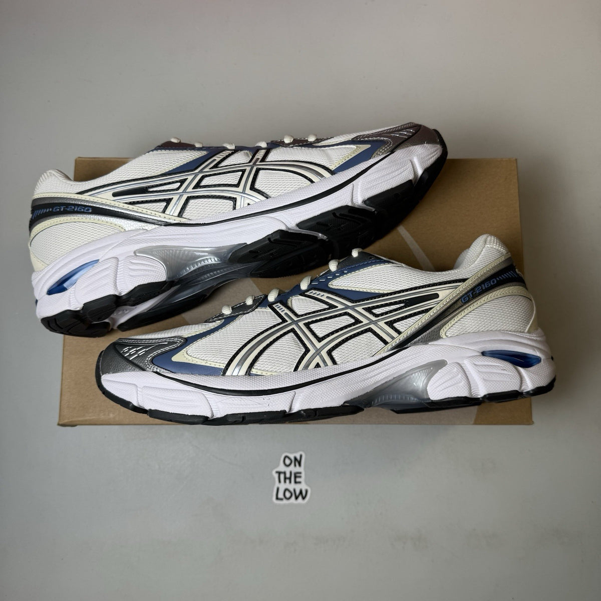Asics GT-2160 Cream Denim Blue | 1203A320-107 | NEW | Size 11 mens