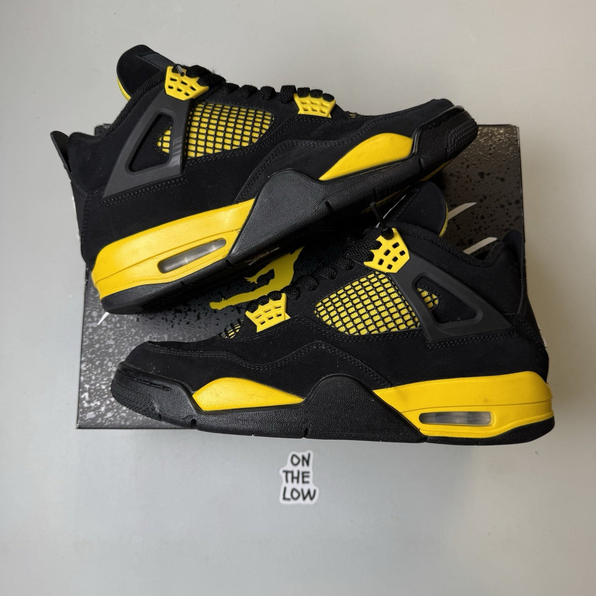Air Jordan 4 Retro ‘Thunder’ 2023 | DH6927-017 | size 9 mens US