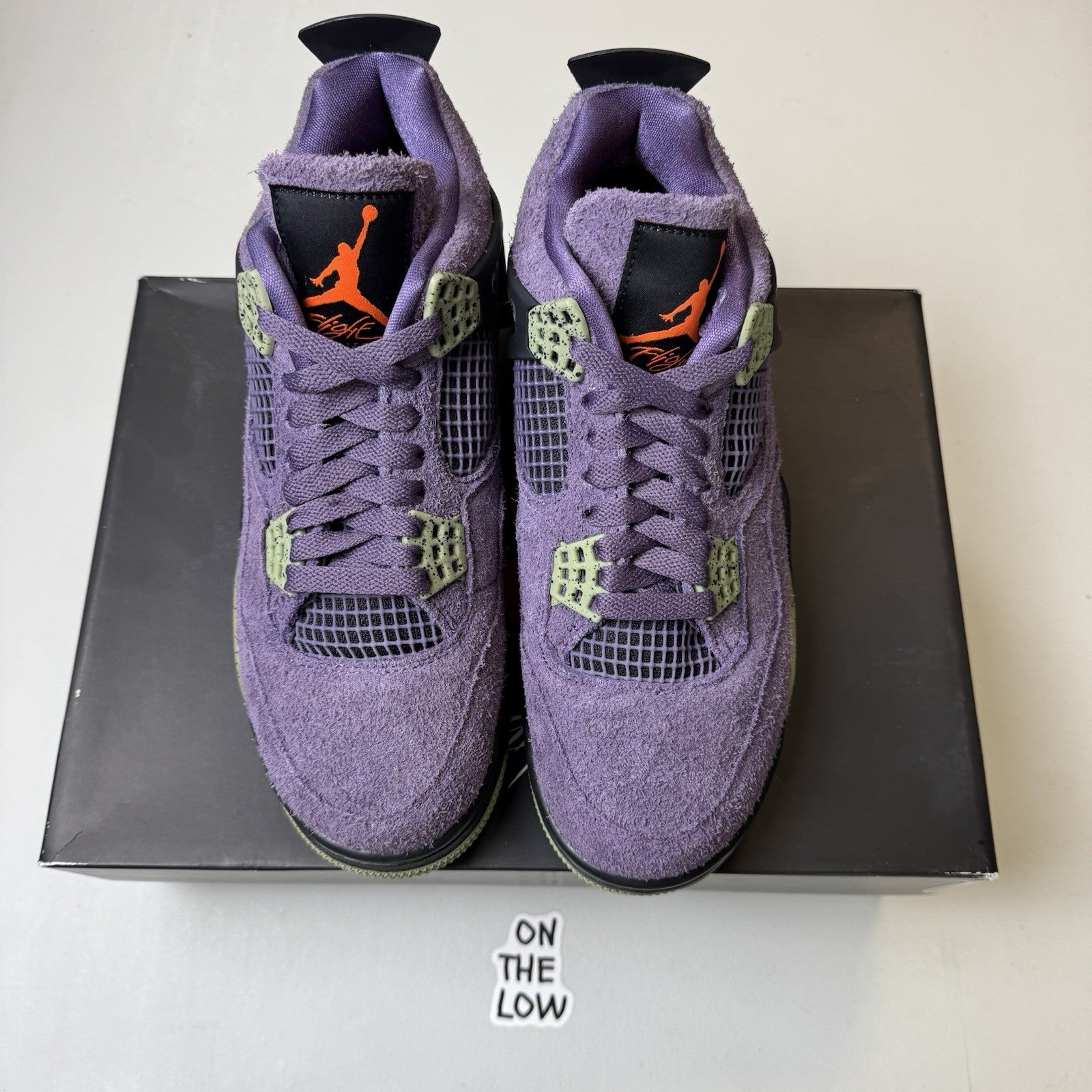 Air Jordan 4 Retro Canyon Purple (W) 2022 | AQ9129-500 |  NEW | Size 9W/7.5M