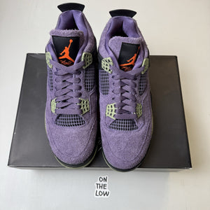 Air Jordan 4 Retro Canyon Purple (W) 2022 | AQ9129-500 |  NEW | Size 9W/7.5M