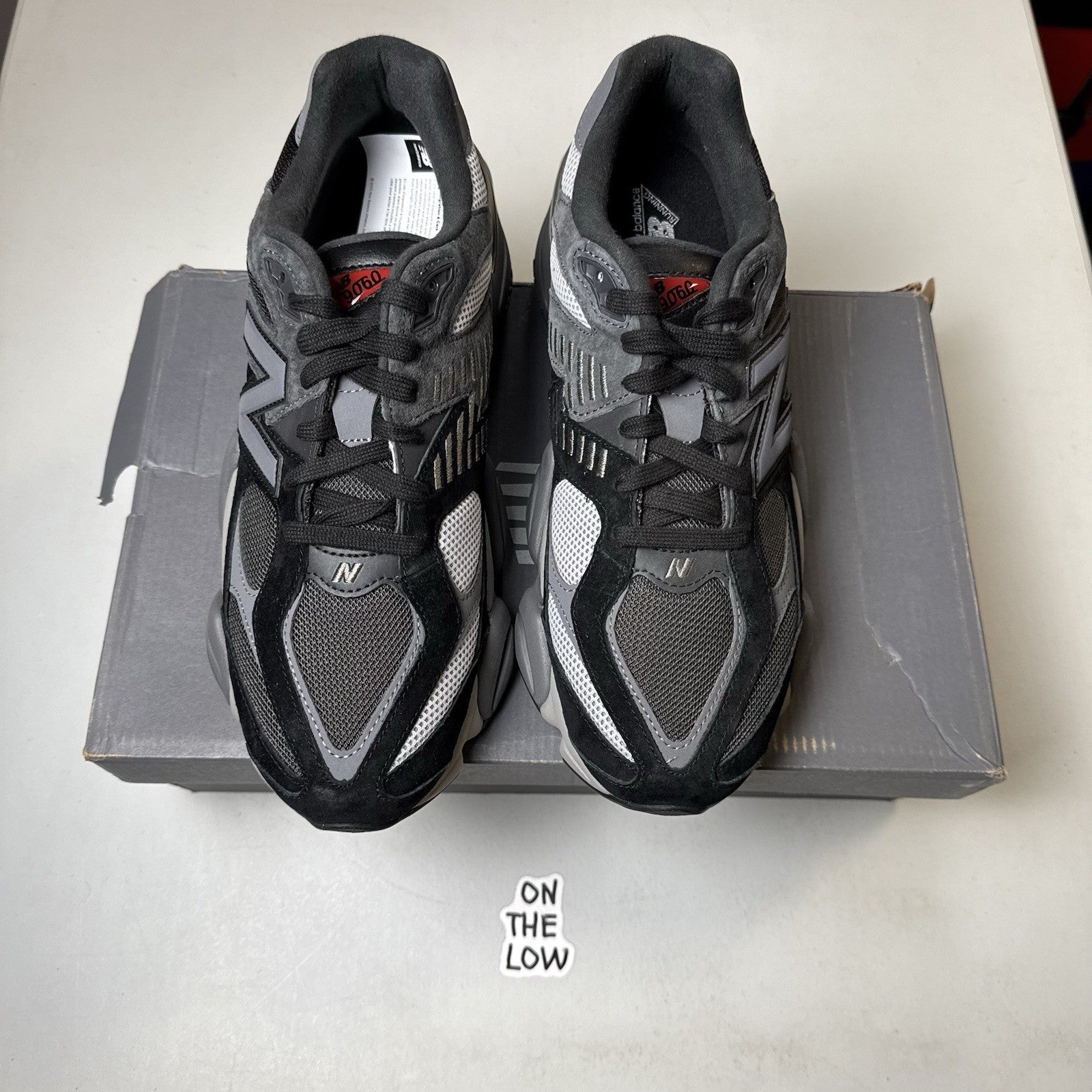 New Balance 9060 Black Castlerock Grey | U9060BLK | NEW |  Size 11.5 Mens