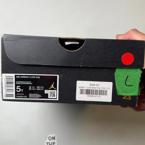 Air Jordan 1 Low Bred Toe (GS) | 553560-612 | Size 5 Y *READ DESC*