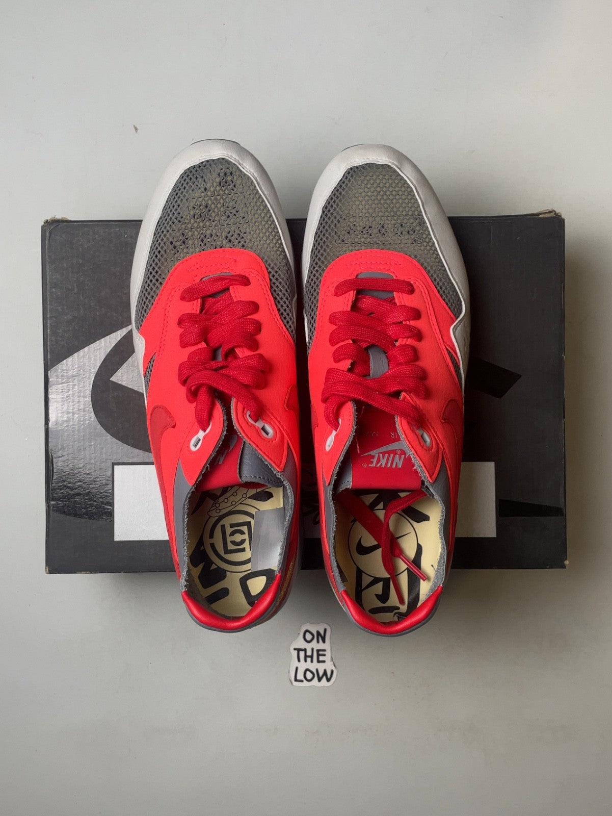 Nike Air Max 1 CLOT Kiss of Death Solar Red | DD1870-600 | Size 10.5 M US *MINT*