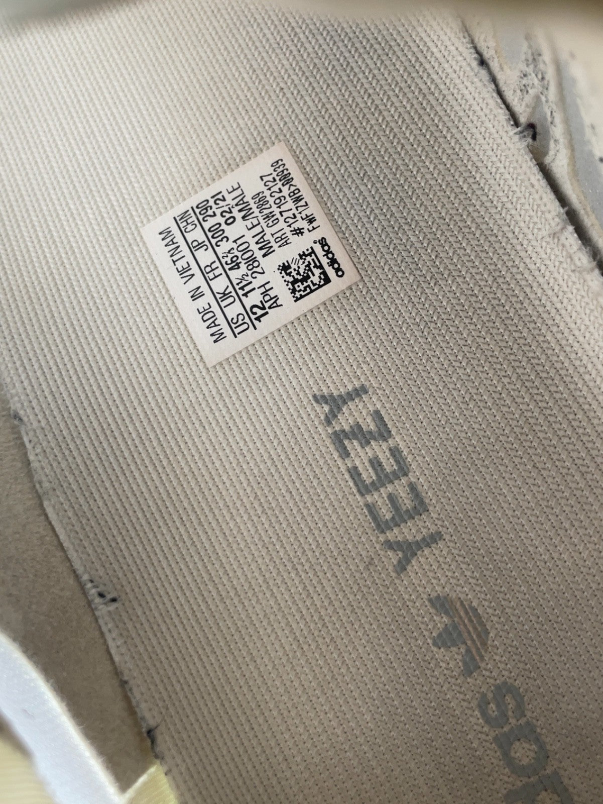 Adidas Yeezy Boost 350 V2 Mono Ice | GW2869 | Size 12 Men's US