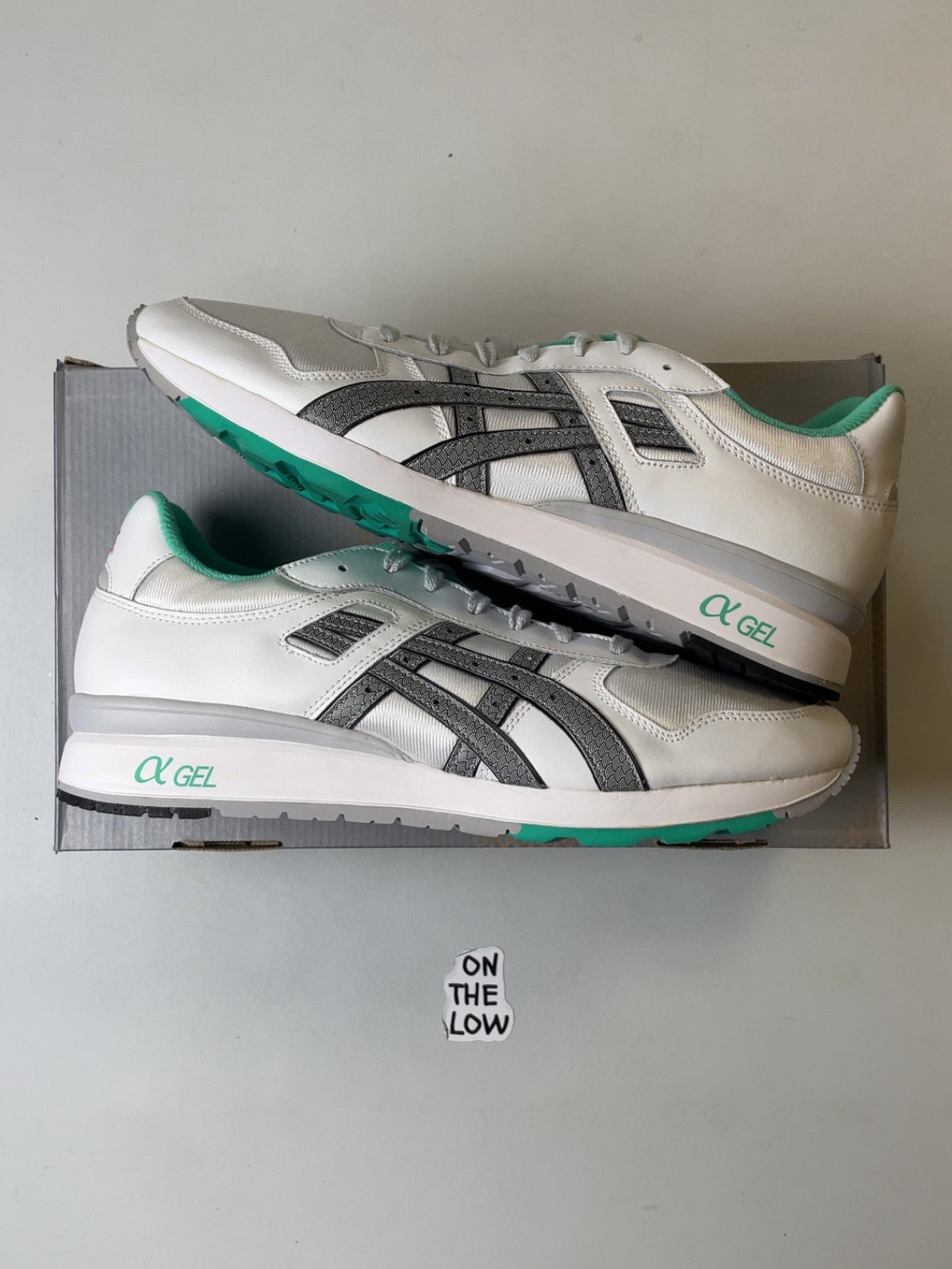 Asics Gel GT-II White Grey Sea Foam | H407N0113 | Size 13 Men's US