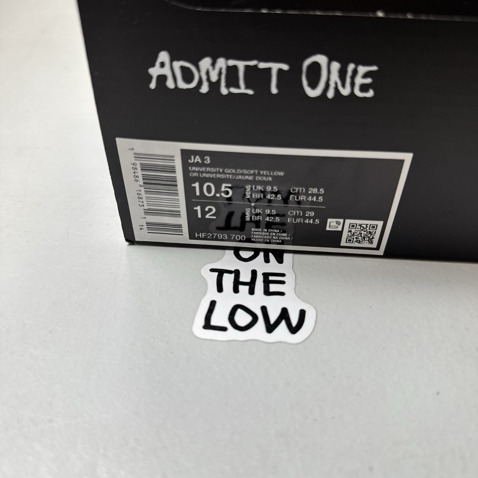 Nike Ja 3 Hustle and Flow | HF2793-700 | Size 10.5 Men's US