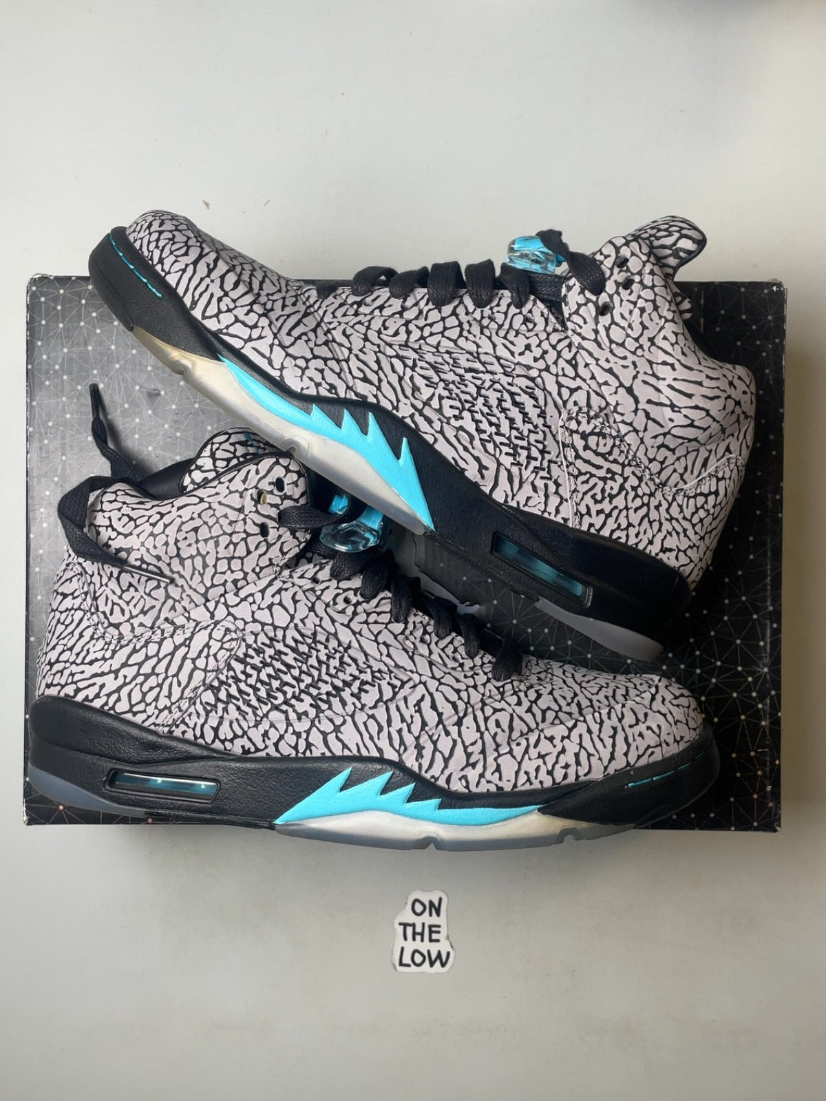 Air Jordan 5 Retro 3Lab5 Gamma Blue Black | 599581-007 | Size 11 Men's US