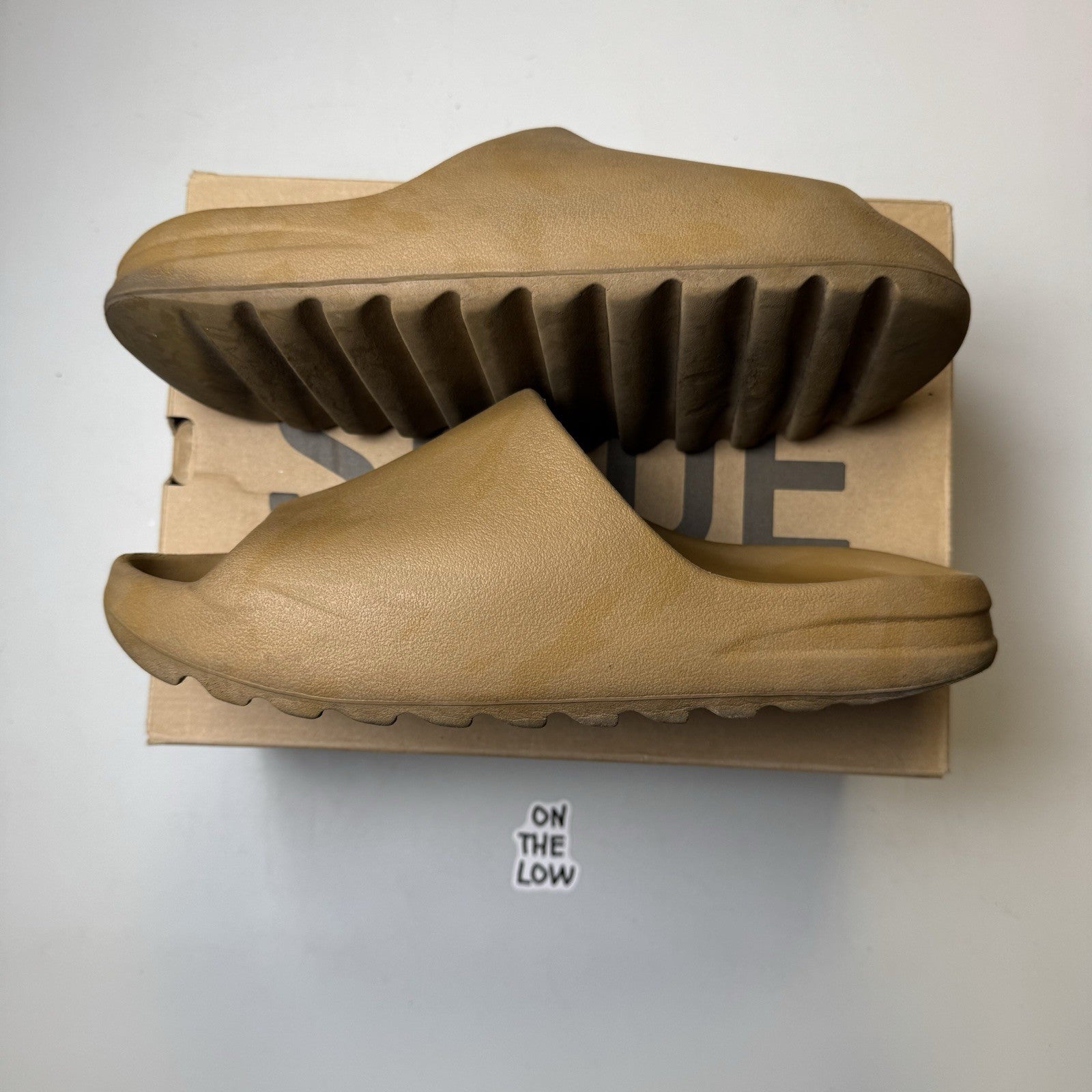 Adidas Yeezy Slide Ochre Tan Slides / Sandals | GW1931 | Size 13 mens US
