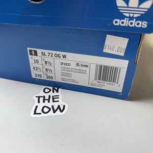 AdidasSL 72 OG Shoes 'Crystal Sand / Brown' - IF1937 | Size 10 women’s | NEW