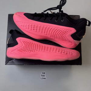 Adidas AE 1 Low Mural Basketball Shoes Pink Black | JI4068| NEW | size 10 Mens