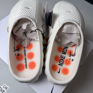 Womens Nike Mind 001 Sail Pregame Slides Mule  NEW | HQ4309-100 | size 5W-9W