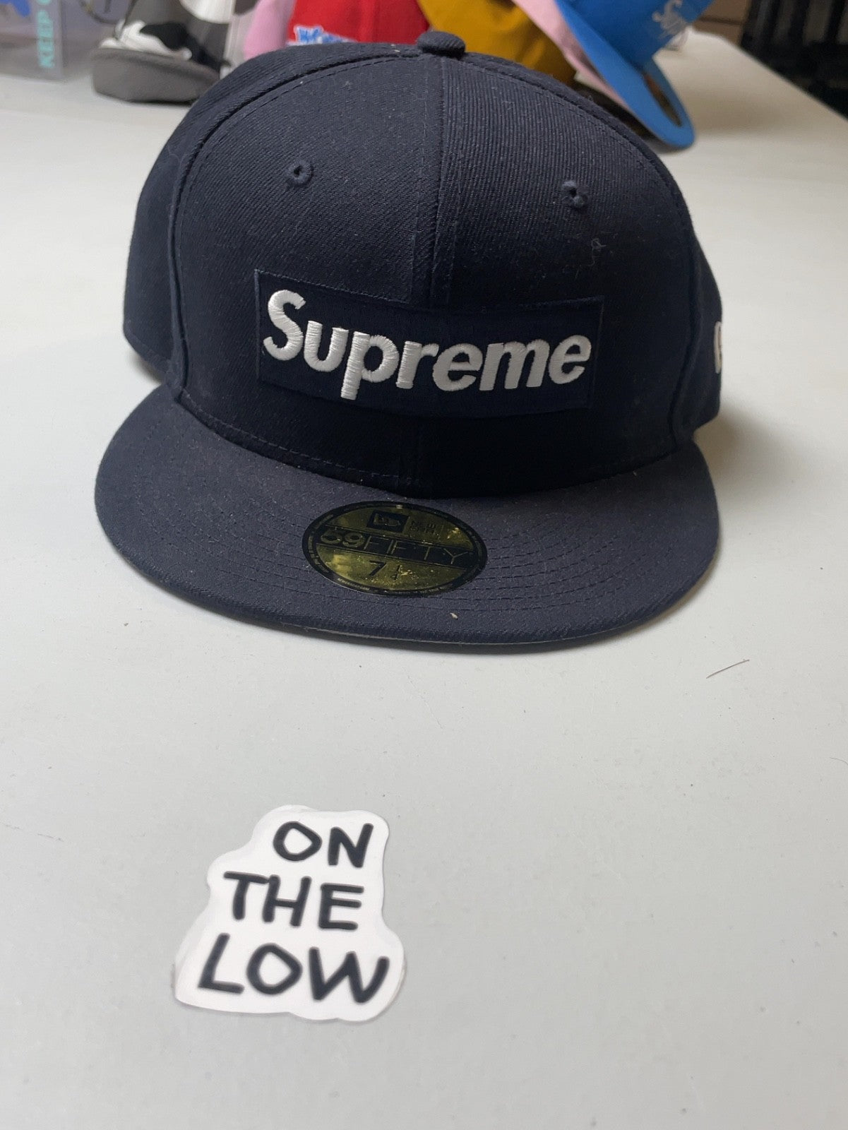 Supreme Champions Box Logo New Era Black Baseball Cap