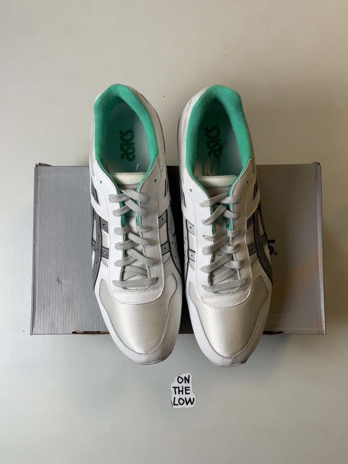 Asics Gel GT-II White Grey Sea Foam | H407N0113 | Size 13 Men's US
