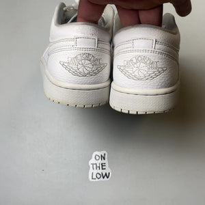 Air Jordan 1 Low Triple White | 553558-130 | size 7W